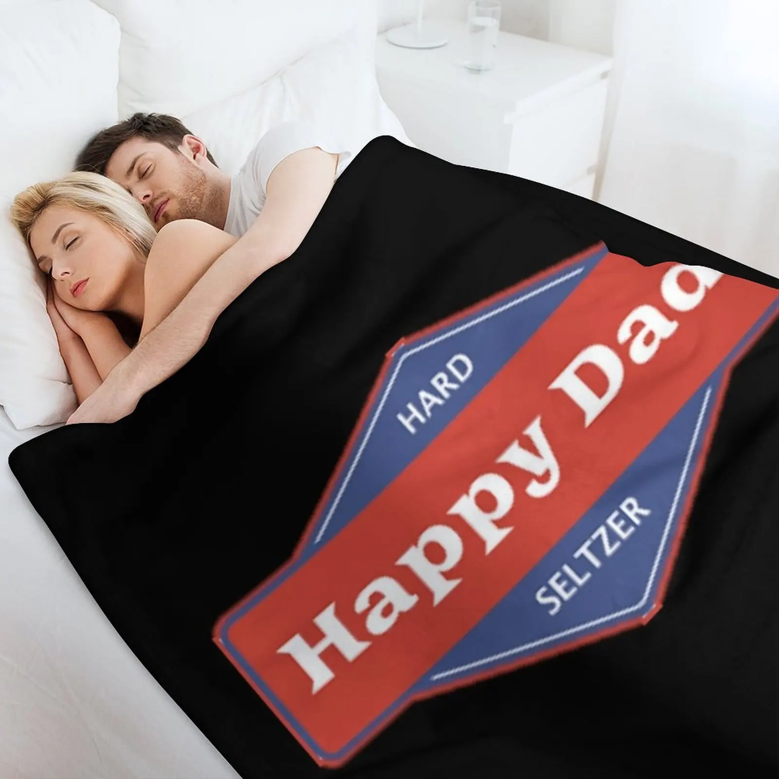 Happy Dad Seltzer одеяло на Хэллоуин для дивана роскошные одеяла