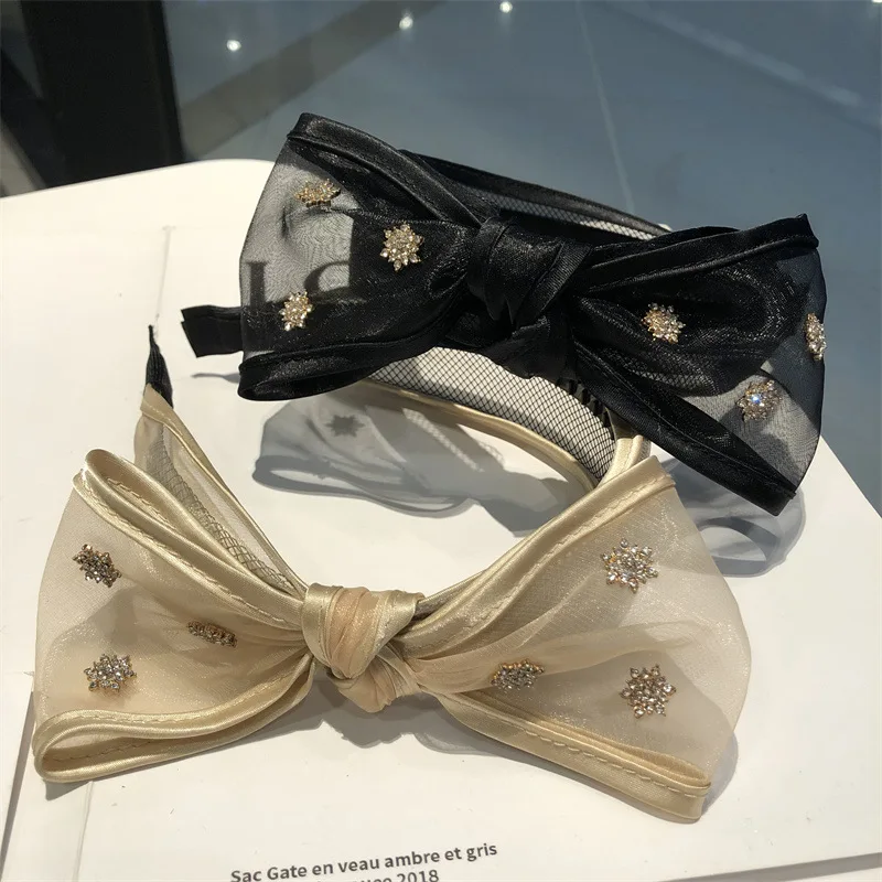 

Hairband Bow Mesh Wind Hairband