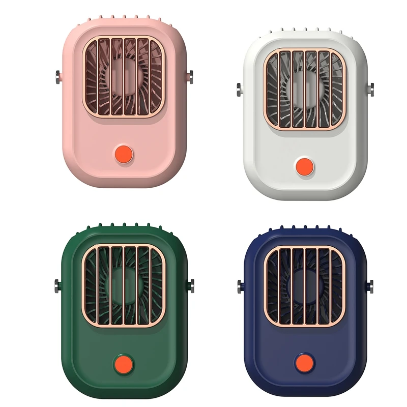 

Mini Neck Hanging Fan Portable USB Fan Air Cooler Rechargeable Ventilador Small Travel Handheld Electric Fan For Home