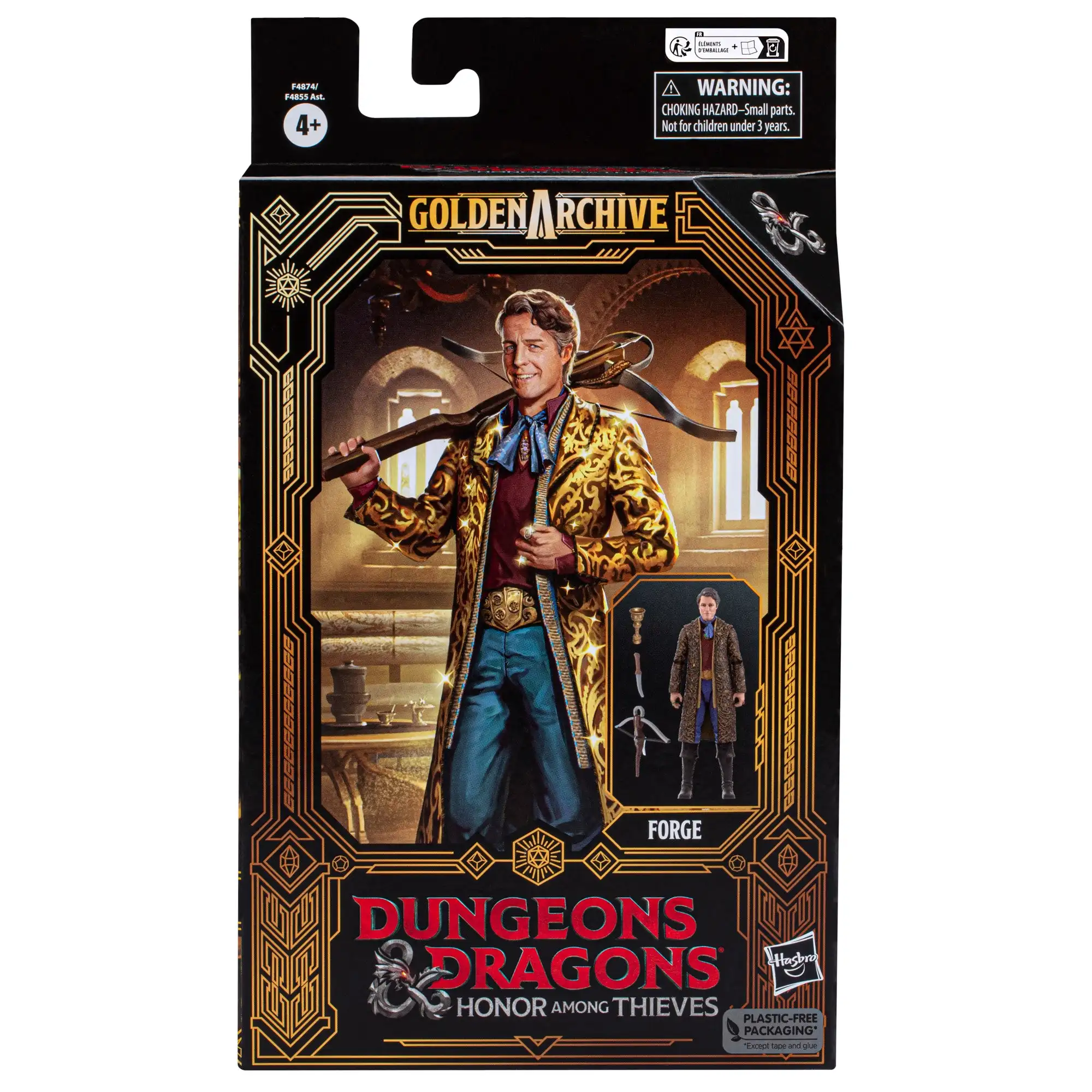 

Original Hasbro Dungeons & Dragons Golden Archive Forge 6 Inch Action Figure Collectible Model Toy Gift F4874