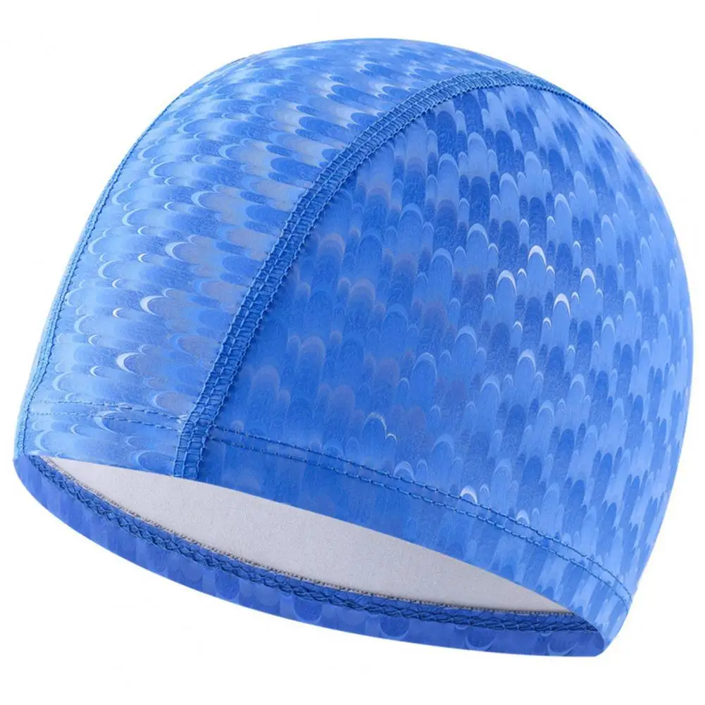

Casual Ear Protection Waterproof Swim Hat Swimming Hat PVC Stretchy