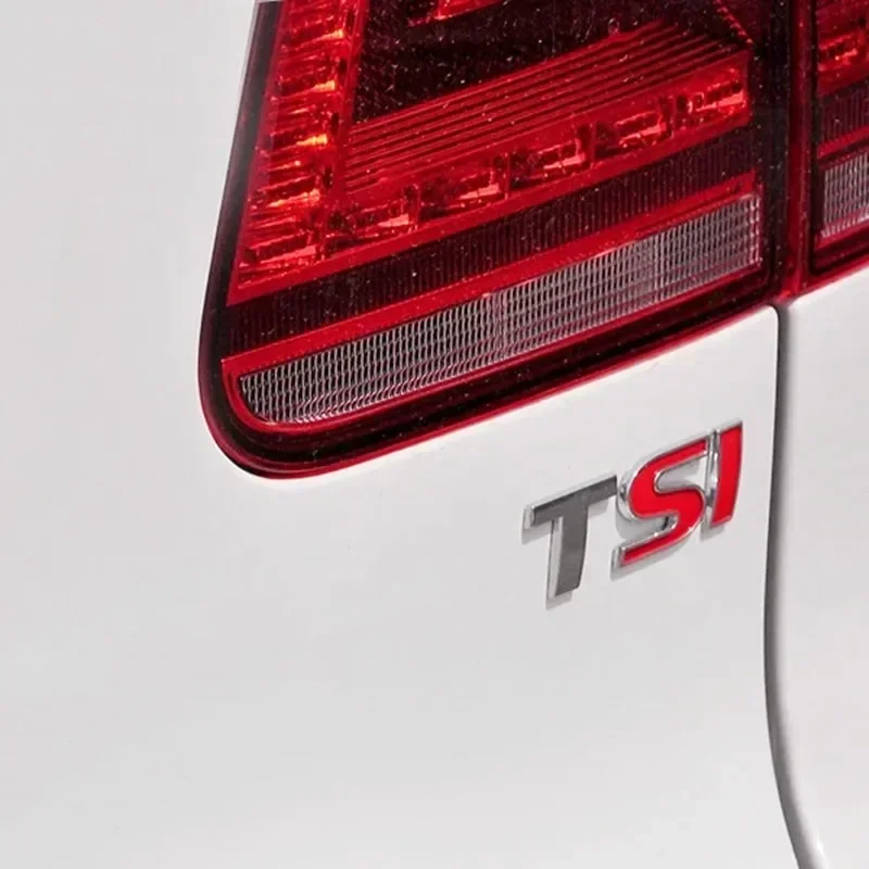 Фото 3D металлические буквы для автомобилей, наклейки TDI, буквы VW Golf 4 5 6 7 JETTA PASSAT MK2 MK4 MK5 MK6 MK7 TDI, эмблема, логотип, значок, аксессуары №3