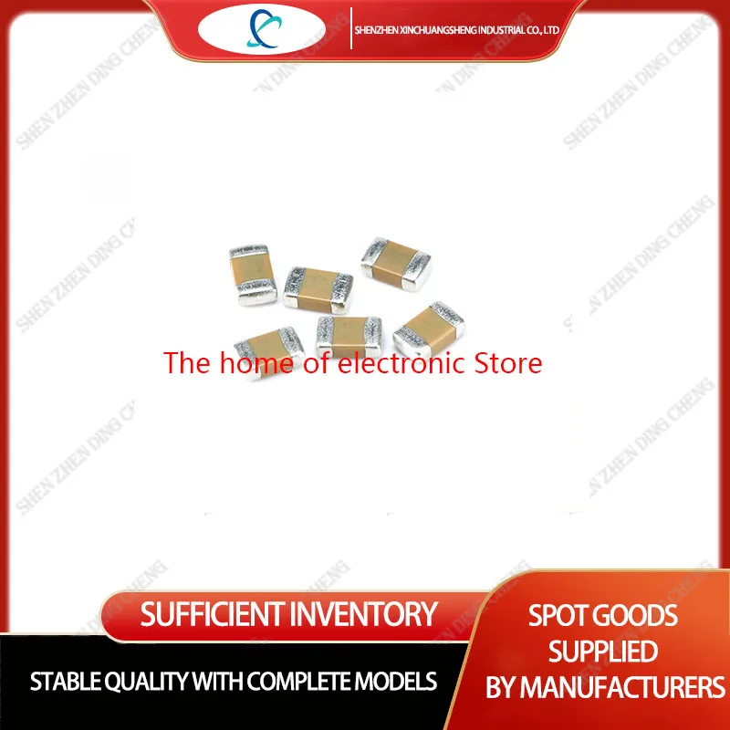 

100PCS Chip capacitance0805 8.2PF 9.1PF/10PF/12PF/13PF/15PF/18PF/20PF/22PF/24PF/27PF/30PF 5%50V