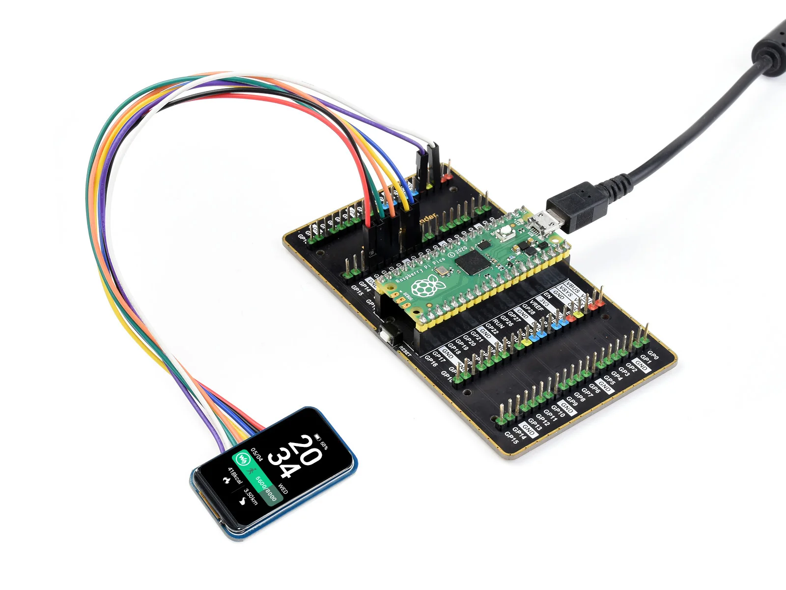 2 8 дюймов Пико экран дисплея 262 к цветной сенсорный резистивный управления