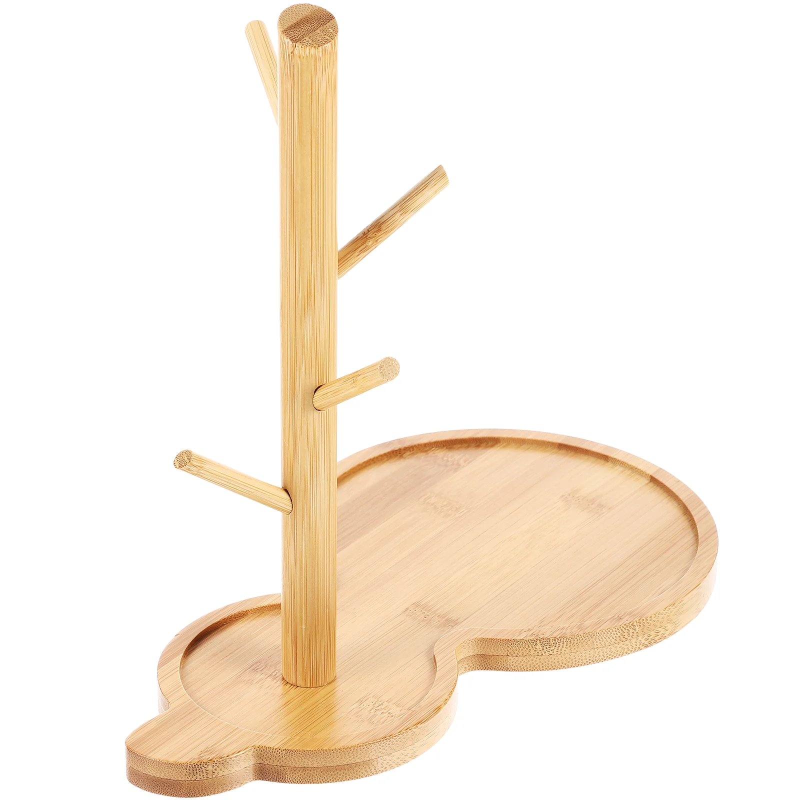 

Jewelry Tray Rack Display Holder Organizer Key Stand Storagering Necklace Wooden Decorative Rings Earring Bathroom Tabletop