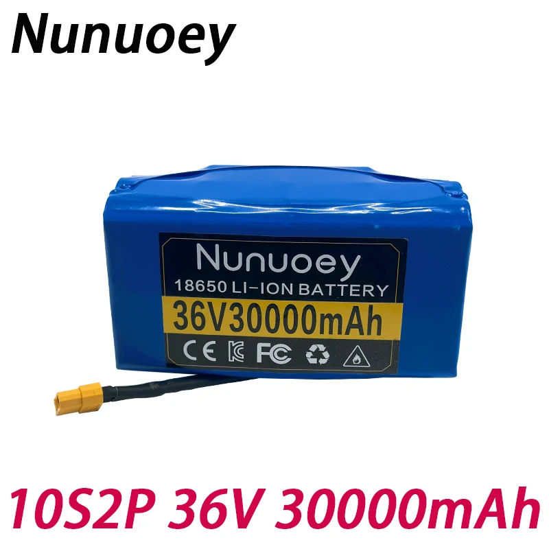 

100% Новый оригинальный литиевый аккумулятор 36 в 4.4 Ач 10s2p 36 В Аккумулятор 30000 мАч литий-ионный комплект