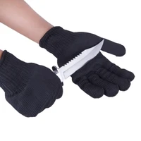 steel wire grade 5 anti cut outdoor hunting fishing cut resistant gloves hand protect metal mesh breathable gloves