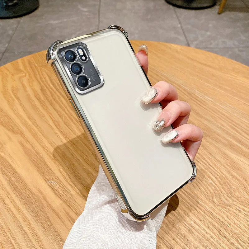 Чехол для Oppo Reno6 OPPO Reno 6 5G чехол CPH2251 мягкий бампер противоударный защитный