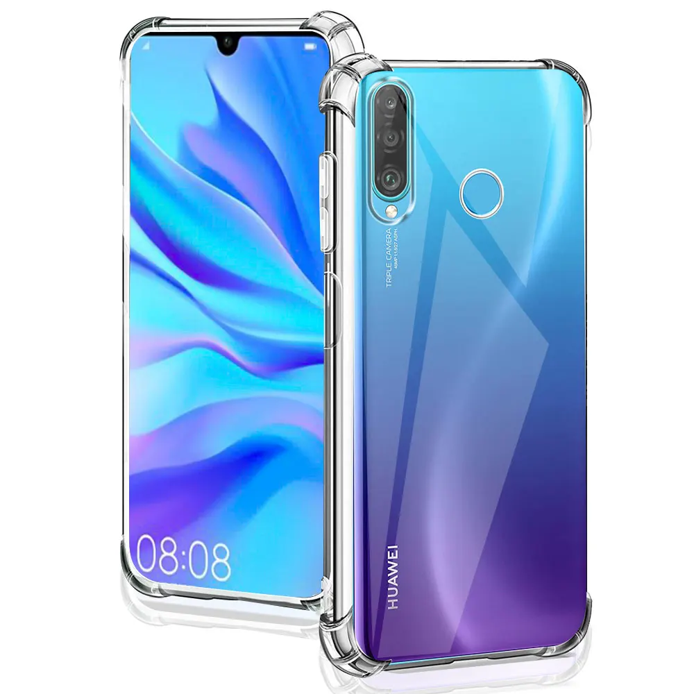 Чехол для Huawei P30 Lite, силиконовый мягкий ударопрочный чехол для Huawei  P30 Lite, прозрачные чехлы для телефонов Huawei P30 Lite, чехол | AliExpress