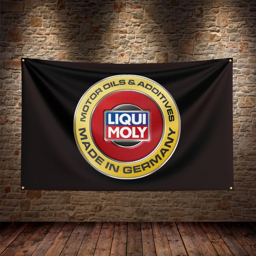 3x5 футов флаг Liqui Molys полиэстер печатная фотография для декора
