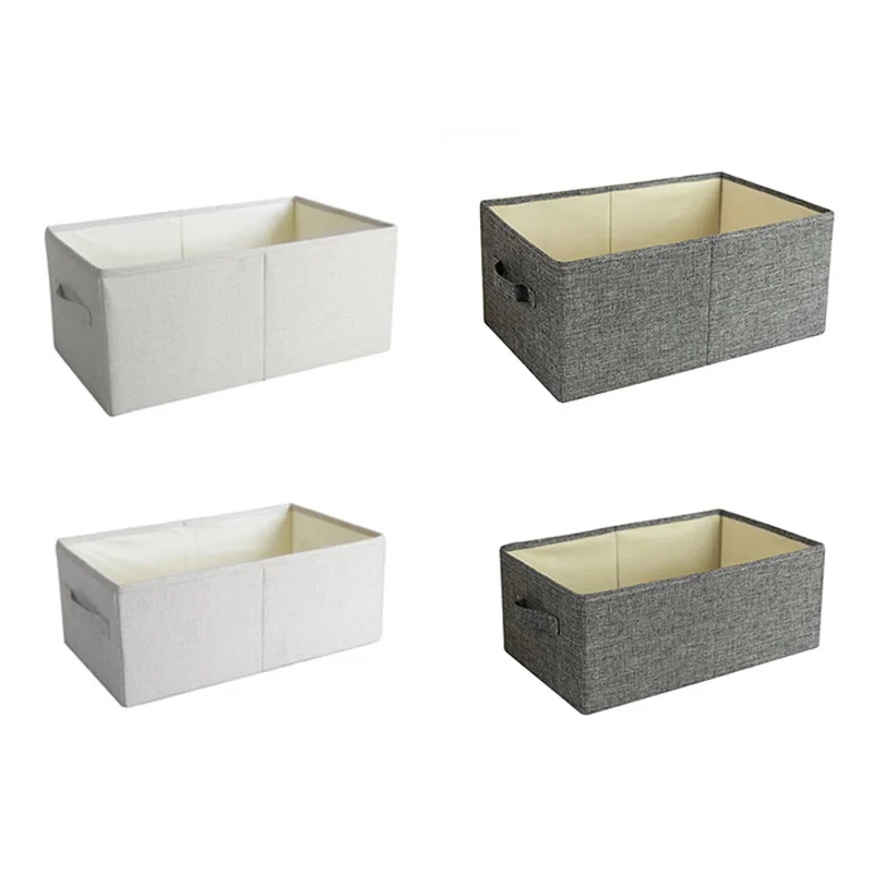 Акция! Коробки для хранения одежды нетканый шкаф корзина держатель органайзер