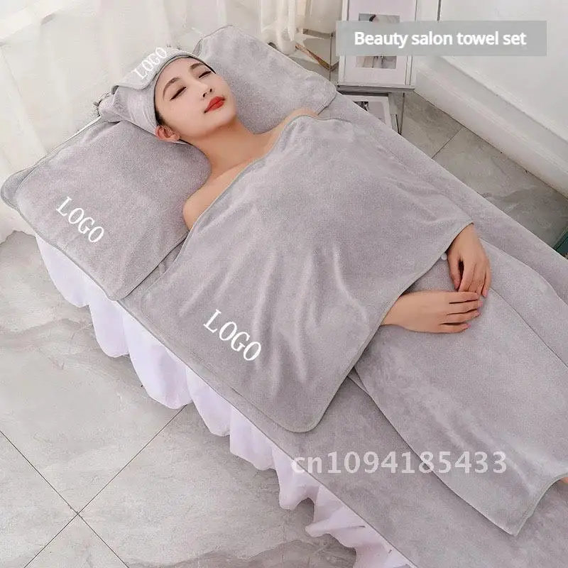5 шт. специальные полотенца для спа утолщенные салона красоты индивидуальный