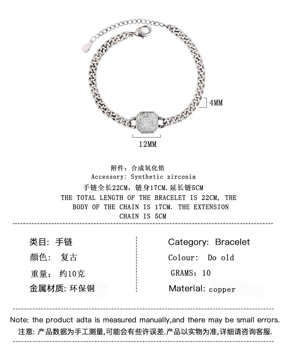 Wholesale Personalized Bracelet Ornament Temperament Crystal Bracelet Jewelry Bracelet for Women