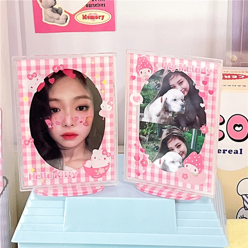 Kawaii Hello Kitty My Melody Acrylic Photo Frame Decoration 