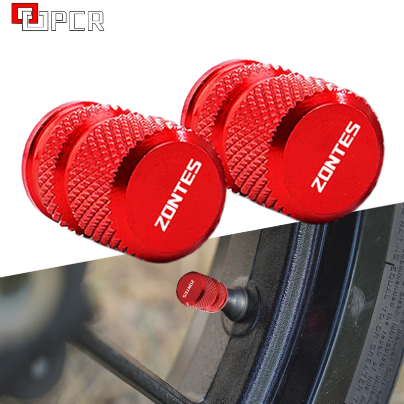 

For Zontes G1 125 ZT125/U G1 ZT125 U ZT 310R 310X ZT310R 310M Motorcycle Accessories CNC Aluminum Wheel Tire Valve Cap