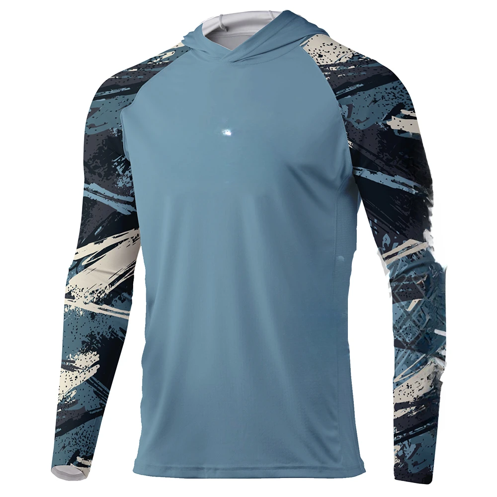 

Fishing Clothing Performance Fishing Hoodie Protection Long Sleeve Angling T-shirts Men Breathable Tops Camisa De Pesca