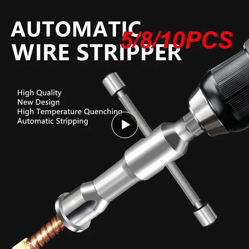 

5/8/10PCS Metal Material Cable Stripping Stripping Machine Electrician General Quick Stripper Electrical Maintenance