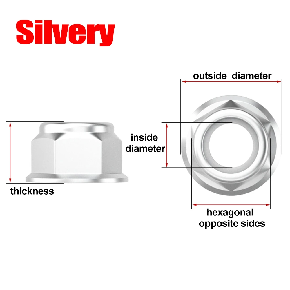

Самоблокирующие гайки EDGAR GARY M2 M2.5 M3 M4 M5 M6 M8