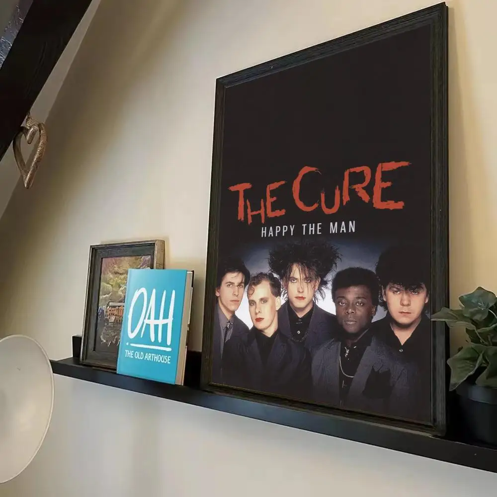 Фото Постеры группы THE C-CURE, акварельные настенные принты, декор для комнаты, самоклеящиеся художественные постеры, водонепроницаемая бумага №1