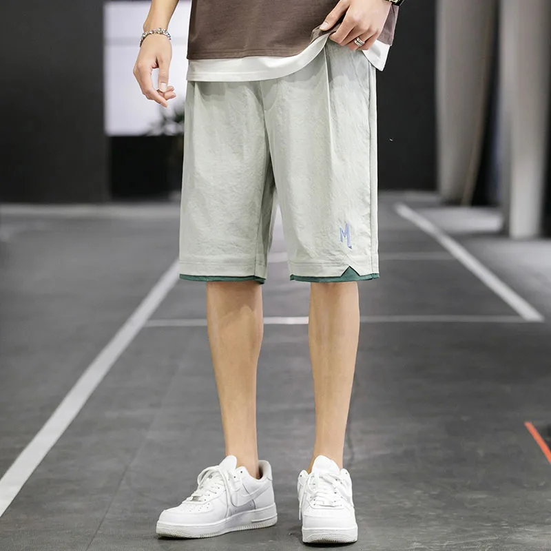Летние популярные шорты, Свободные тренировочные штаны, брюки средней длины, повседневные брюки от AliExpress RU&CIS NEW