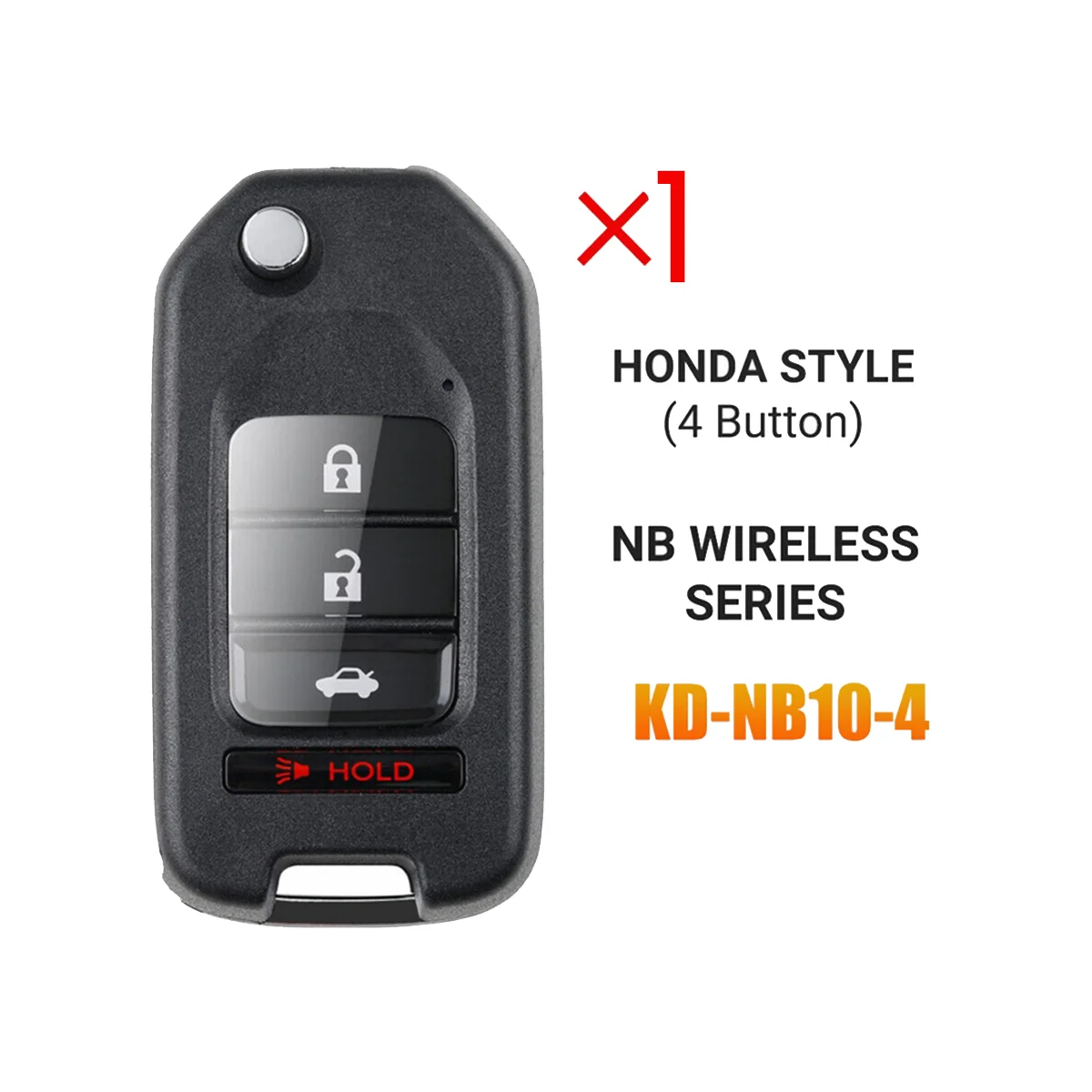 

For KEYDIY NB10-4 KD Remote Control Car Key Universal 4 Button for Honda Style for KD900/KD-X2 KD MINI/ KD-MAX