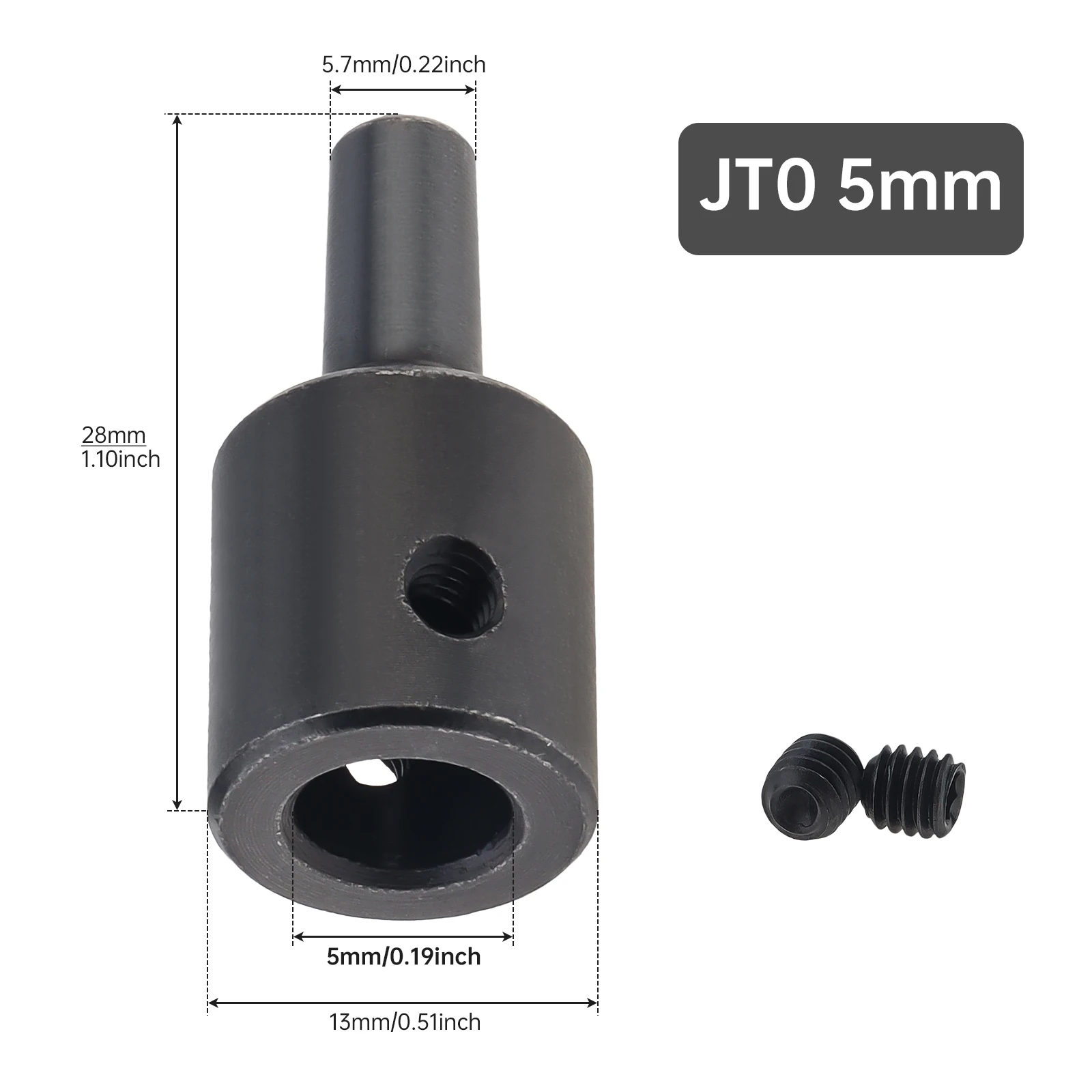 Мини-сверлильные патроны адаптер JTO сталь 3,17 мм 4 мм 5 мм 6 мм 8 мм