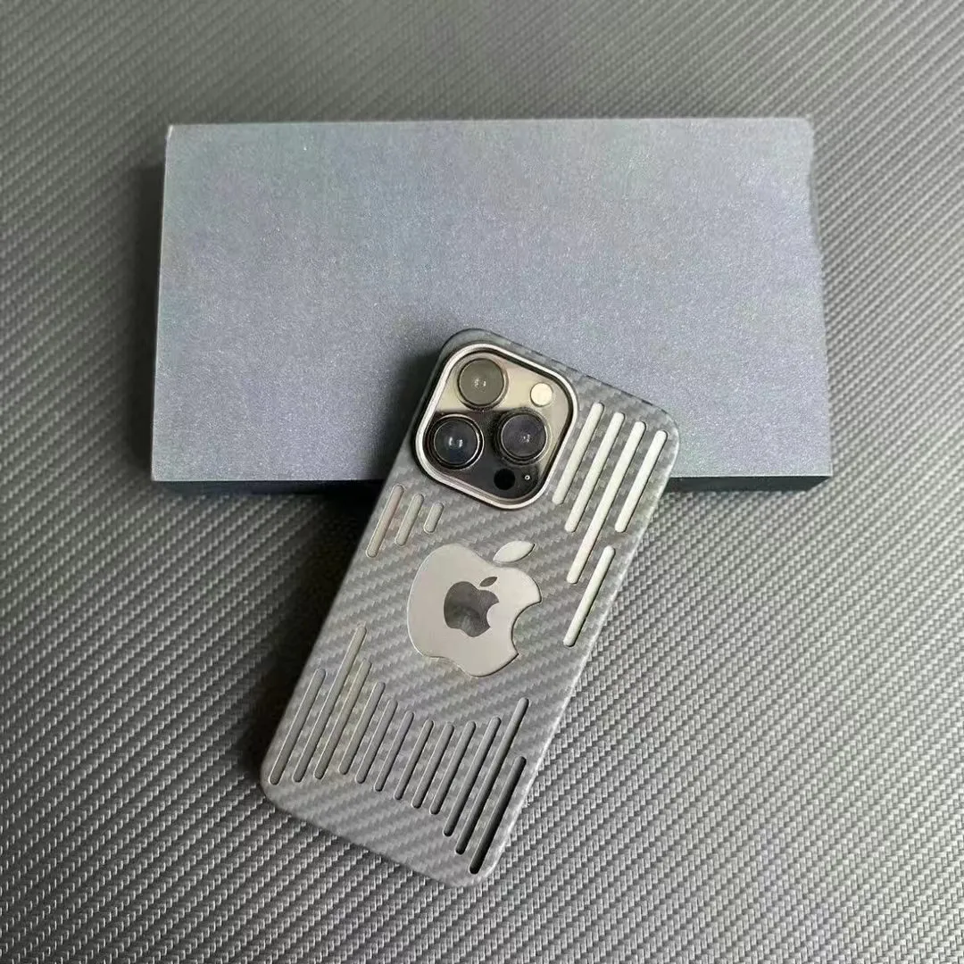 Оригинальный арамидный чехол Asdipsa из углеродного волокна для Apple iPhone 16 Pro Max 15Pro