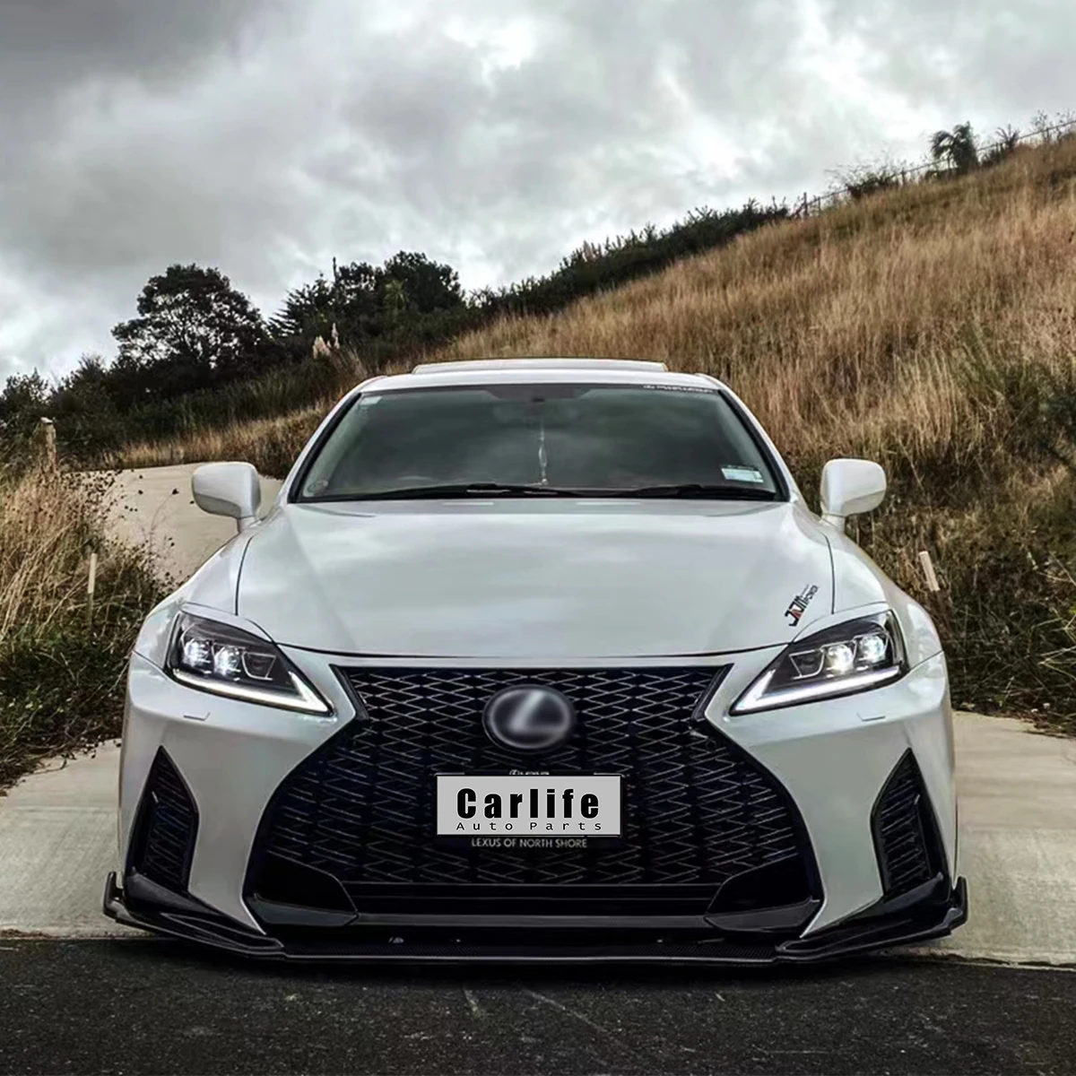 Старый и новый обновленный комплект кузова для Lexus IS250 IS300 IS350 ISF 2006-2012 Facelift 2021