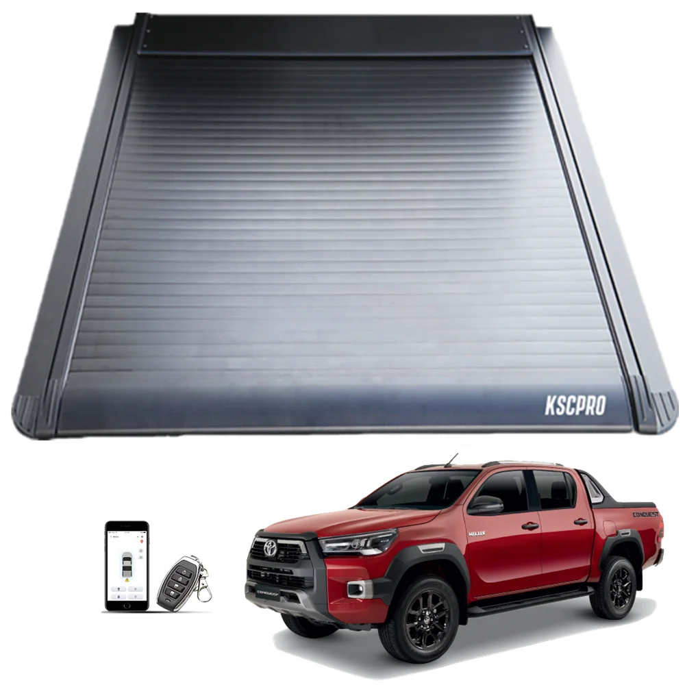 Крышка UTE электрического рольставня KSCPRO для модели Hilux Adventure 2022.