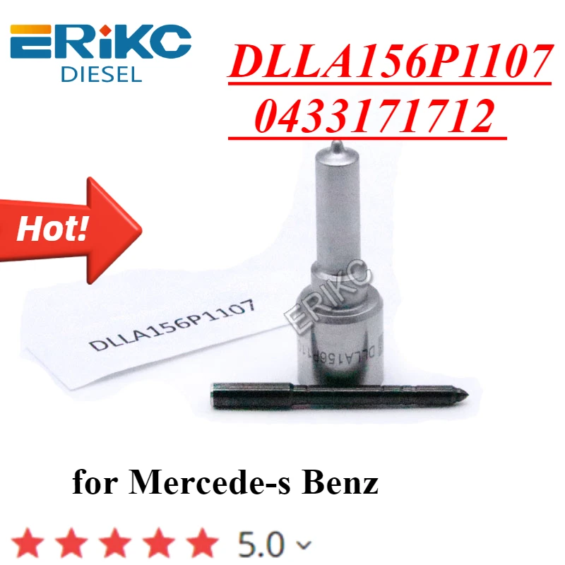 DLLA156P1107 0433171712 Дизельная форсунка DLLA 156P1107 для Bosch Mercede-s Benz 0445110201 0445110202 0445110095