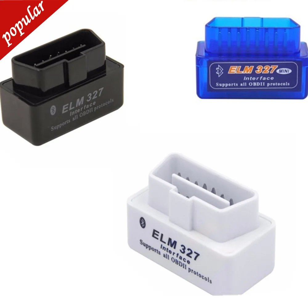 Лидер продаж! Автомобильный мини-сканер OBD ELM327 Bluetooth OBD2 V2.1, Автомобильный сканер OBDII 2, автомобильный тестер ELM 327, диагностический инструмент для Android, Windows, Symbian