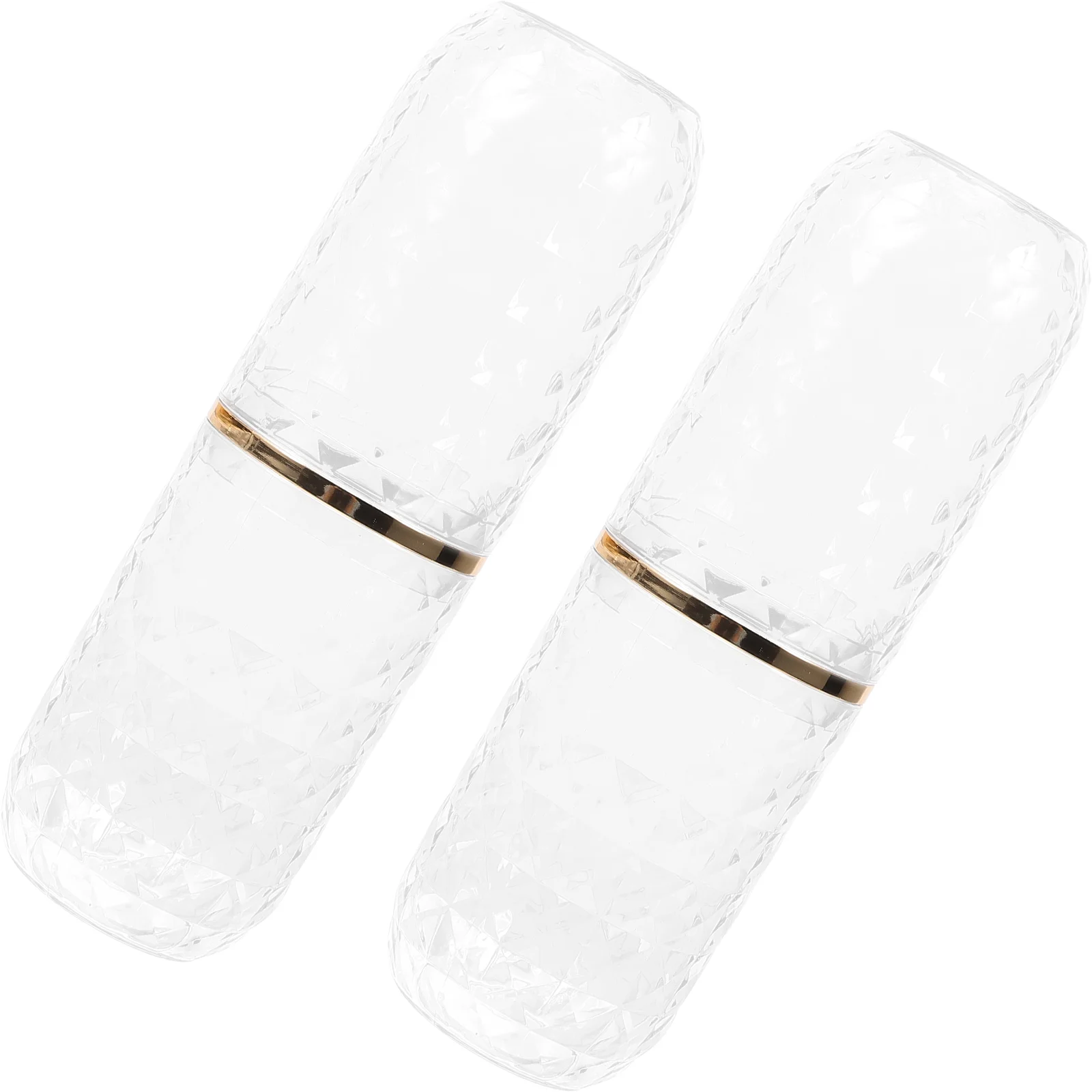 

2 Sets Portable Case Travel Supplies Bathroom Cup The Pet Cases Toothpaste Lovers