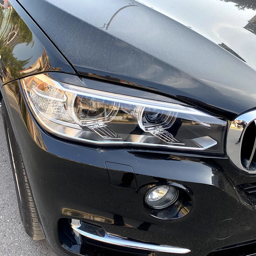 Для BMW X5 X6 F15 F16 2014-2018 фара брови внешнее украшение наклейка модификация