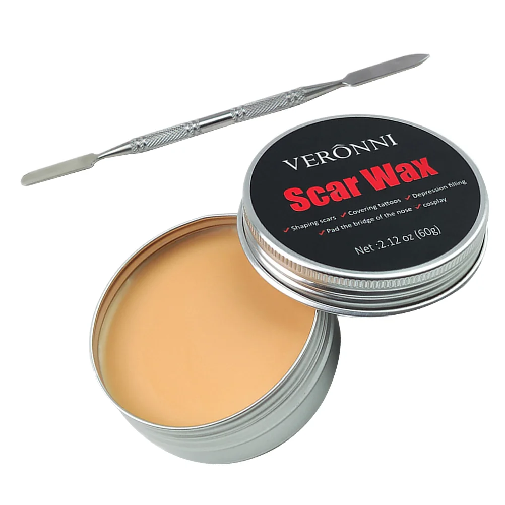 60g Special Effects Skin Wax Fake Scars Makeup Wound with Spatula |