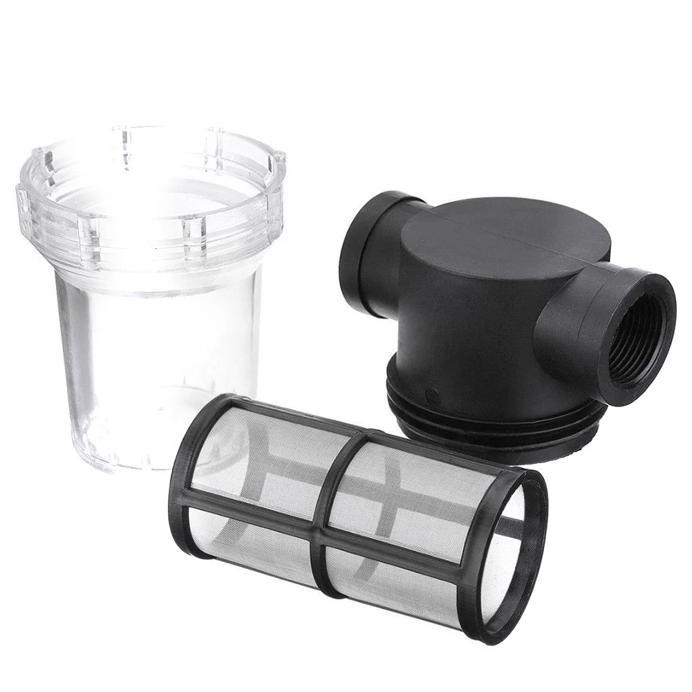 

Irrigation Purification Garden Strainer Filter Water Pump Universal Pipe Durable Inline Mesh