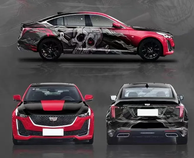 

CUSTOM whole car printing advertising vinyl decorative films autos car stickers car vinyl wrap sticker design wrapping