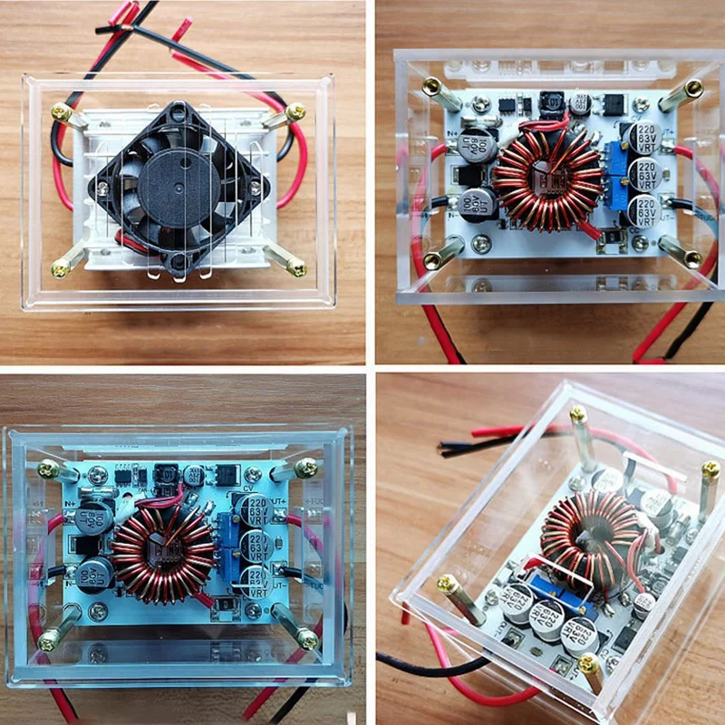 DC-DC 12-70V 24V 48V 8A Constant Current Charging Automatic Step Up/Down Regulator 30W 180W Car Solar Power Module