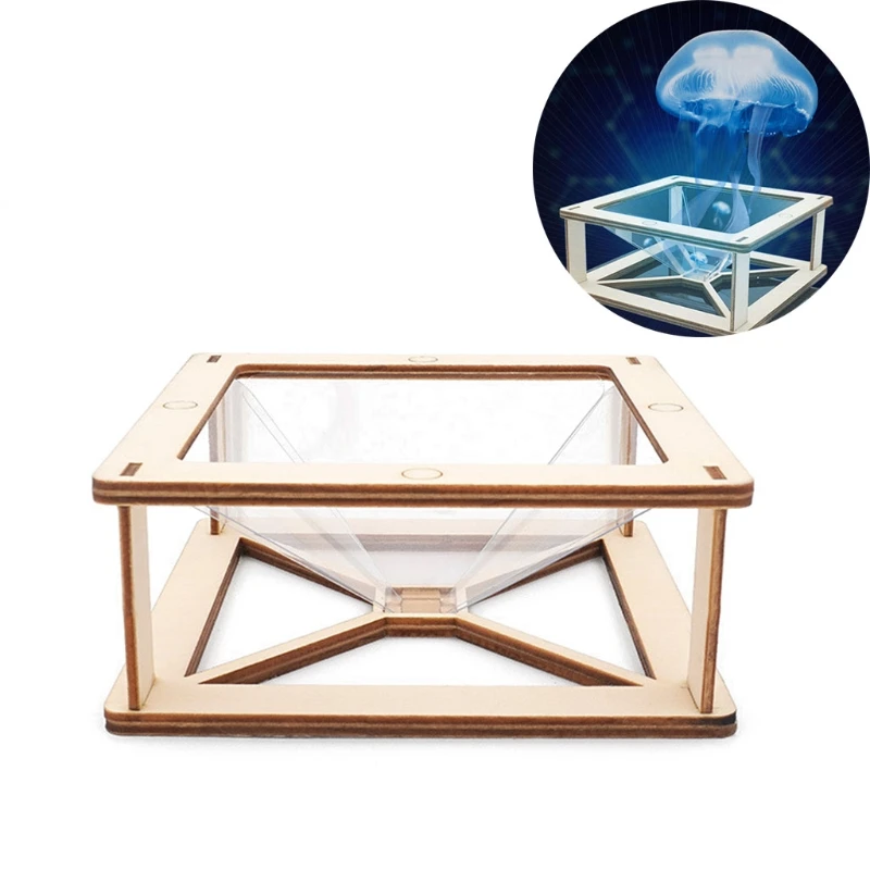 

3D Hologram Pyramid Display Projector Video Stand Portable Stands Projector