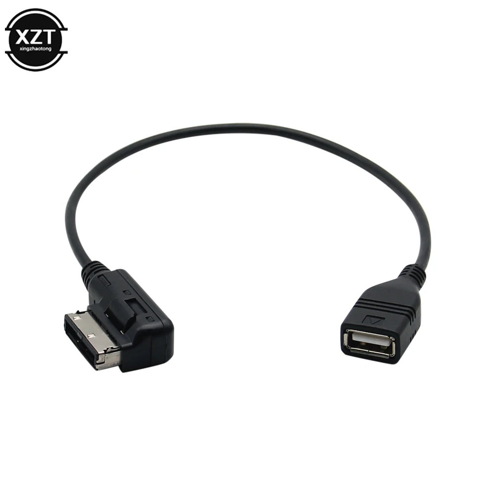 

AUX медиа интерфейс USB гнездовой аудио адаптер кабель AMI для Mercedes для Benz автомобильные аксессуары