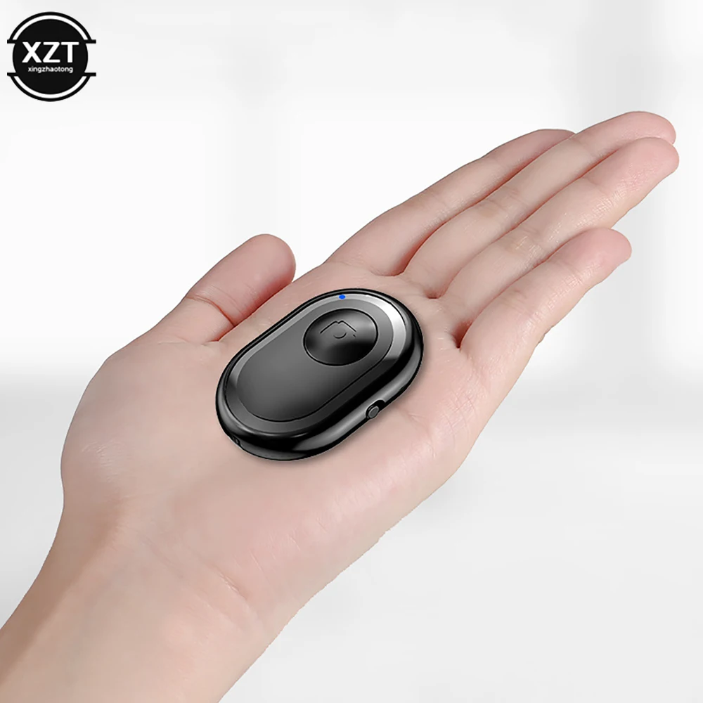 Фото Беспроводная кнопка дистанционного управления, перезаряжаемая Bluetooth-совместимая функция автоспуска для телефона IOS Android №3