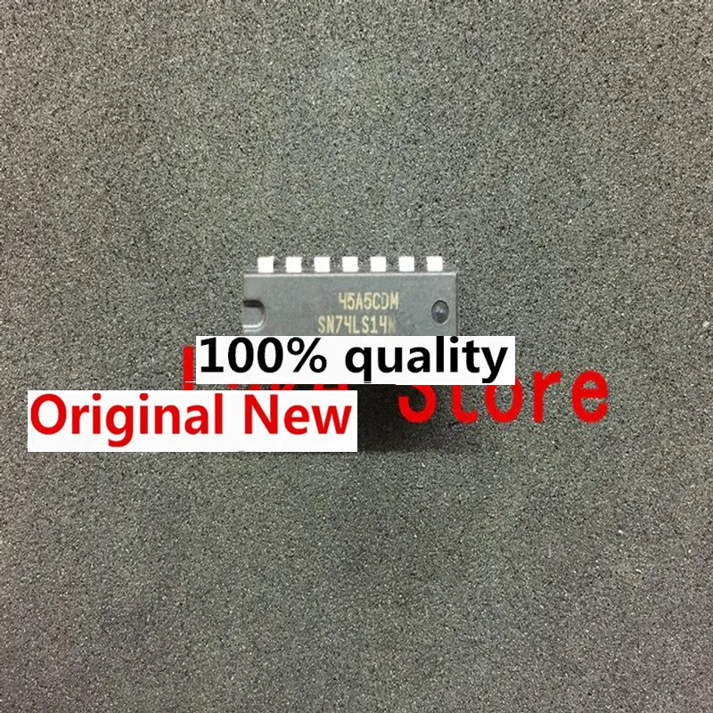 

10 unids/lote SN74LS14N HD74LS14P 74LS14 DIP IC chipset Original