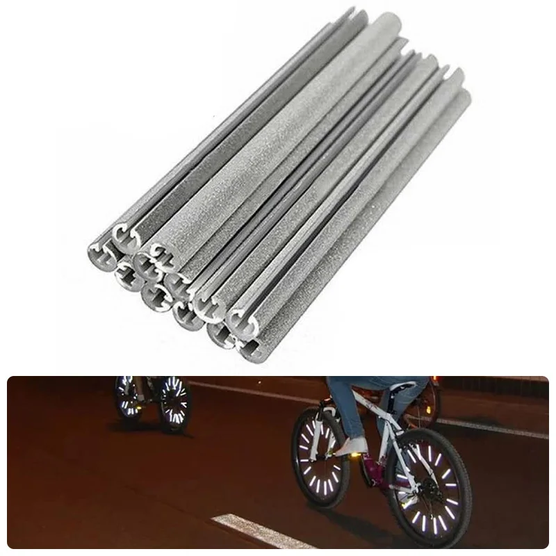 

12/36 шт., Предупреждение отражающие велосипедные фонари на обод колеса