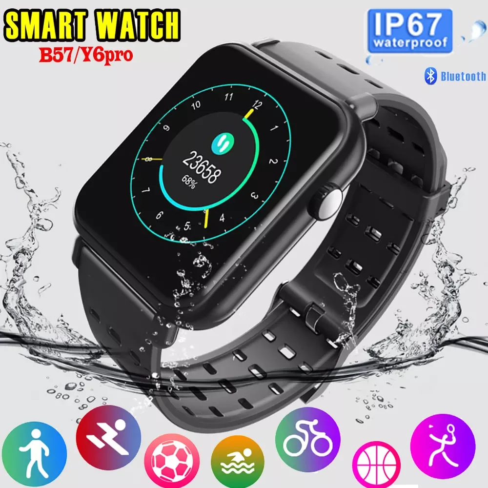 

2022 Top Men/Women Smartwatch Bracelet Waterproof Heart Rate Monitor Oximetry Bluetooth 1.3" Touch Smart Watch For Android
