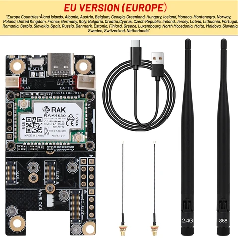 WisBlock Meshtastic Starter Kit RAK LoRa