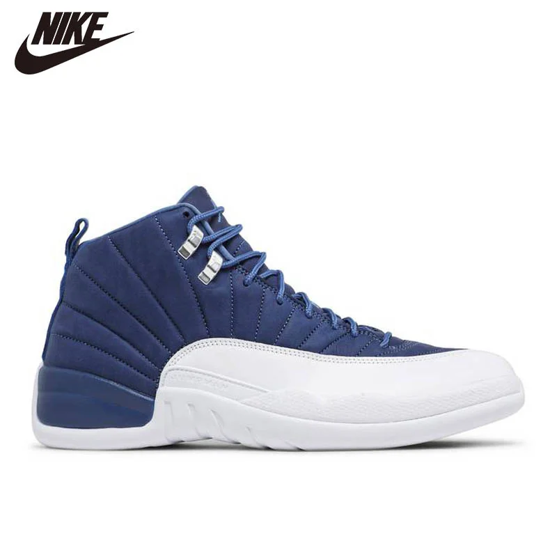 

Sources NIKE Air Jordan 12 Retro men soccer Indigo shoes influenced the golden university's play soft sports Snickers