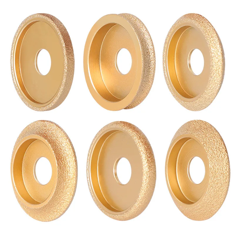 

Diamond grinding disc set has a stone grinding wheel and manual to meet various processing requirements the wheel is included.