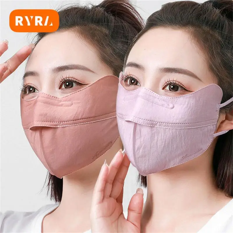 

Thin 3d Mask Fashion Sunscreen Cotton Washable Summer Thin Mask
