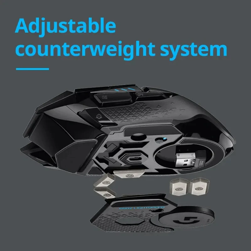 Logitech G502 Беспроводная игровая мышка с тяжелыми киберспортами Выделенные CF Eat Chicken