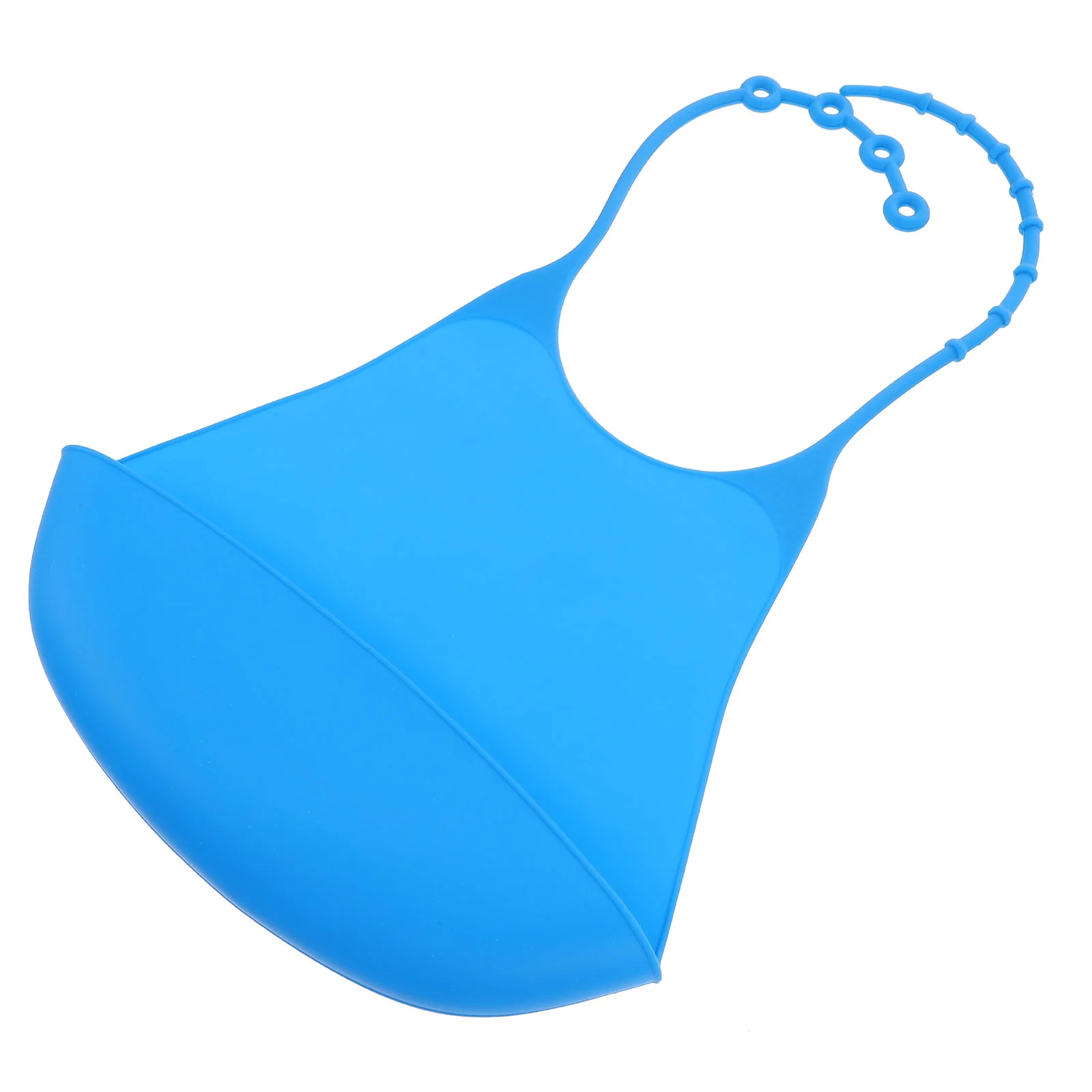 

1pc Practical Waterproof Multipurpose Durable Washable Old People Feeding Bib Adult Bib Eating Apron