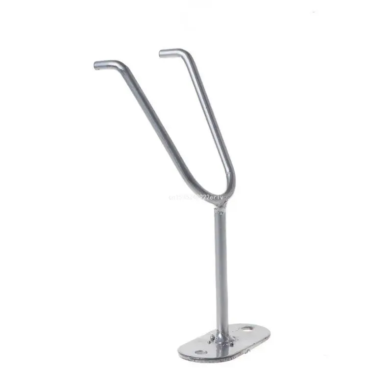 

16x6.2cm Holder with 2 Holes Wall Mounted Feed Stand